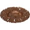 Ekena Millwork Needham Ceiling Medallion (Fits Canopies up to 4 1/4"), 14 5/8"OD x 2 1/4"P, Polished Copper CM14NEPOS - alternate 4